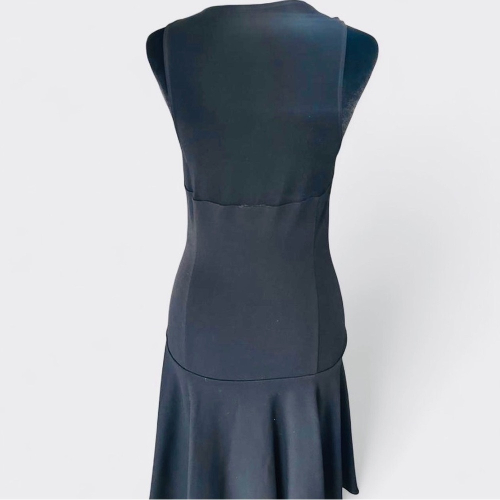 Express Black Mini Dress with Embellished Neckline - Picture 4 of 6